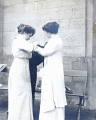 19110000 NELLIE DEMETRIADI (née Ionides) - FANNY TODOCANACHI (née Vlasto) at Saltmarsh Castle
